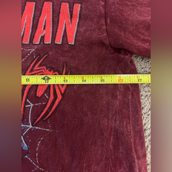 Marvel Spider-Man Women’s T-Shirt Size X Small Cropped Live Rolled Hem - Picture 6 of 8